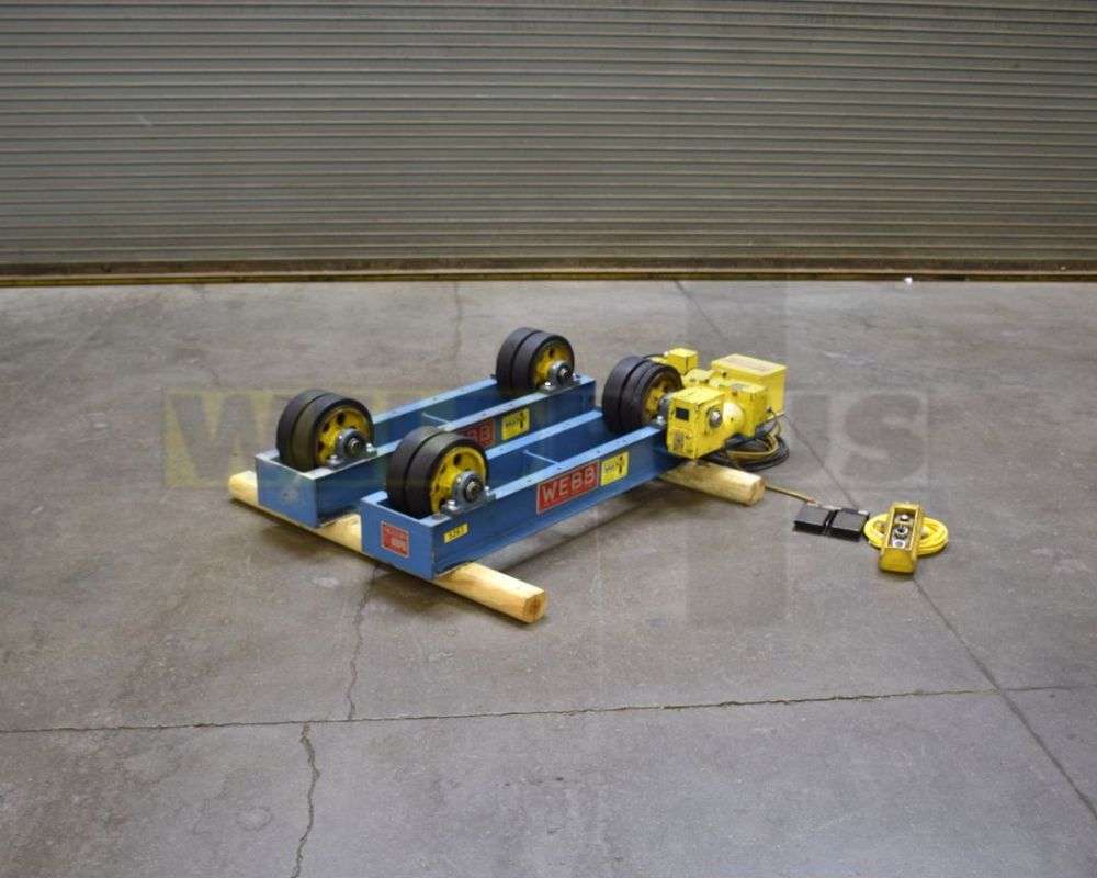 Webb T6 Turning Roll Set 6,000 lb.